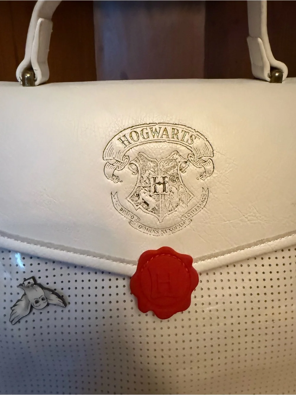 Harry Potter white Loungefly Envelope Pin Collector Mini Backpack